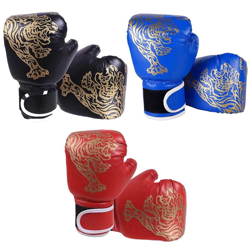 Sports Equipment For Kindergarten - Boxing Glove Leather Kickboxing Protective Glove