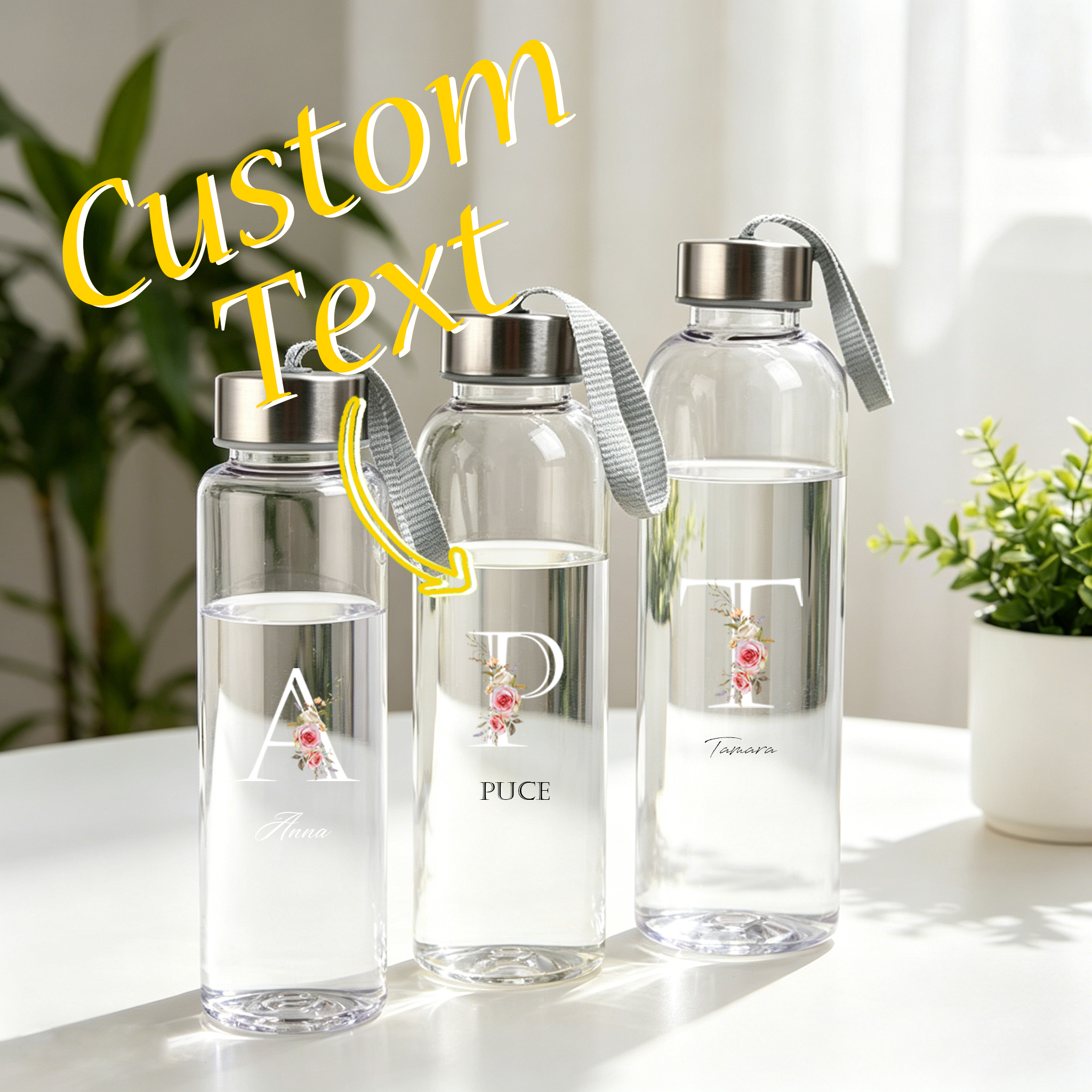 Custom Floral Letters Name Wat - Sports Equipment And Names recensie en prijs