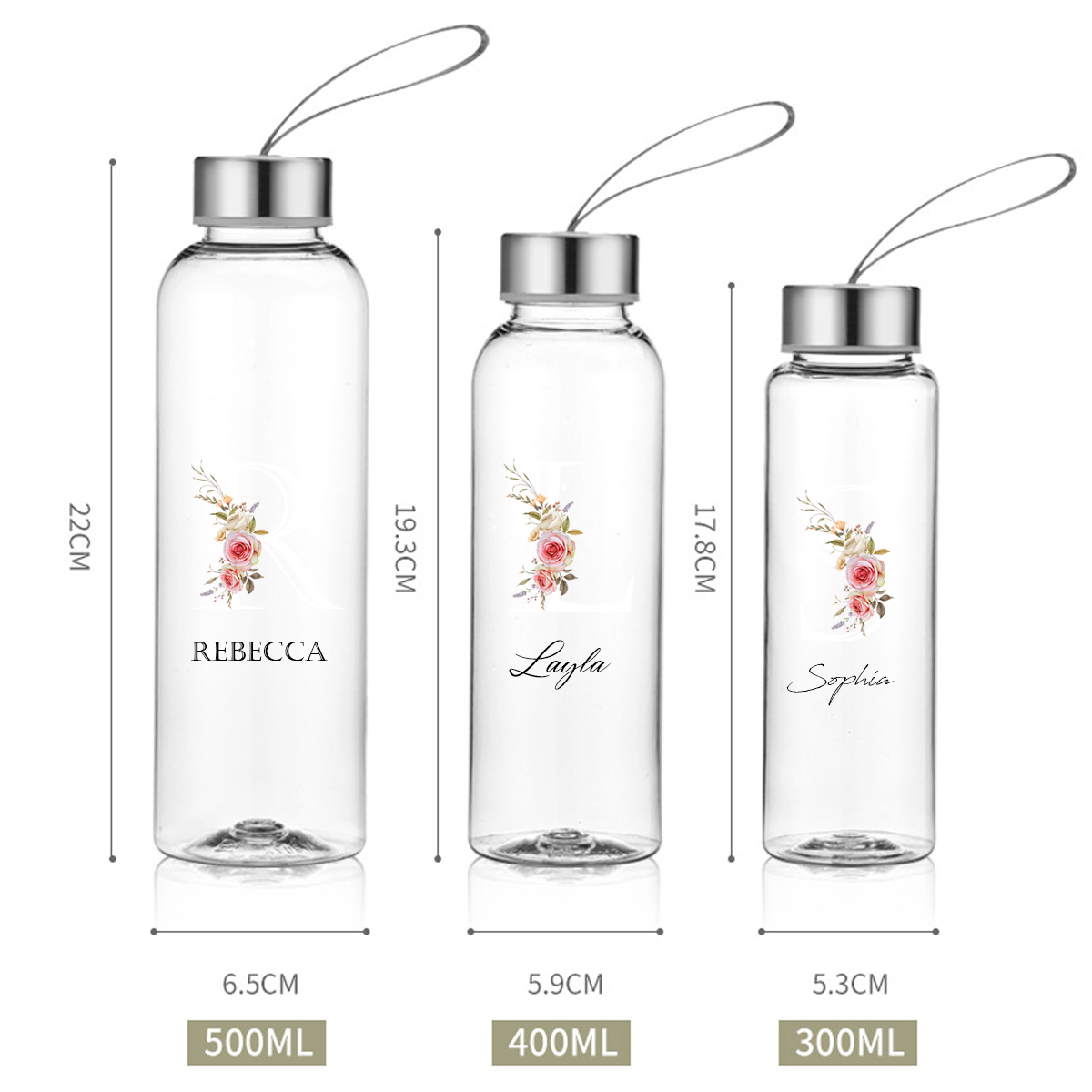 Custom Floral Letters Name Wat - Sports Equipment And Names recensie en prijs