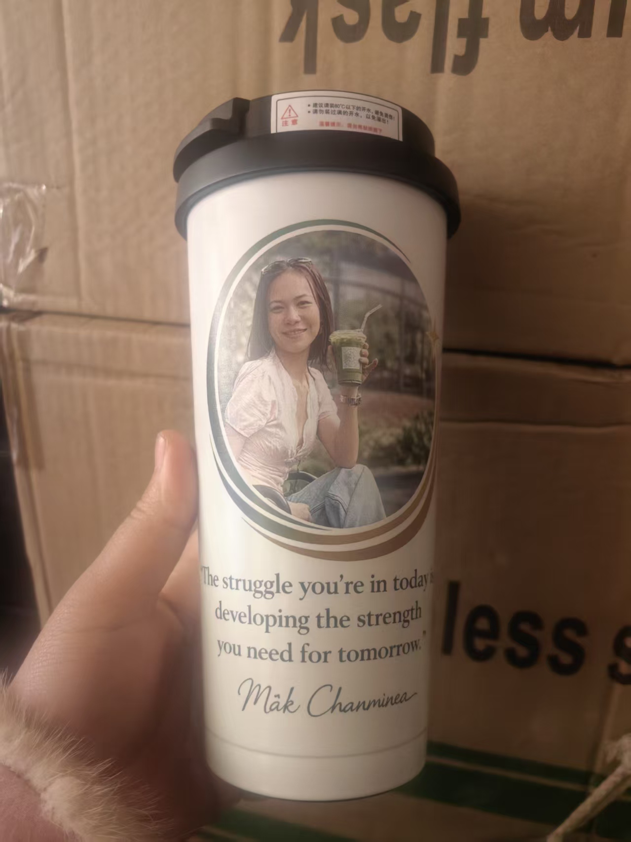 Custom Logo Name Thermos 500ML - Sports Equipment And Names recensie en prijs