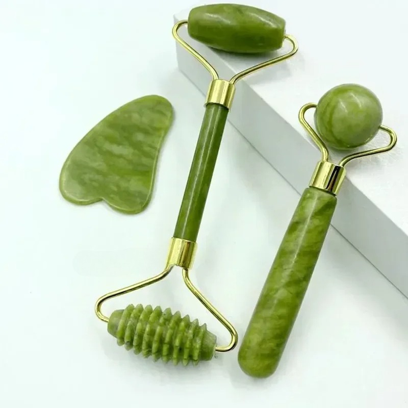 Natural jade roller massager,  - Lacrosse Stick Head recensie en prijs