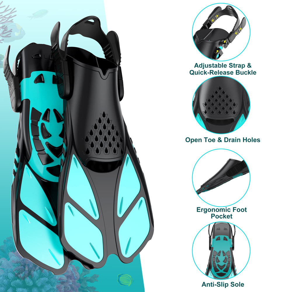 Snorkel Fins Swimming Flippers - Swim Fin Short Blade recensie en prijs