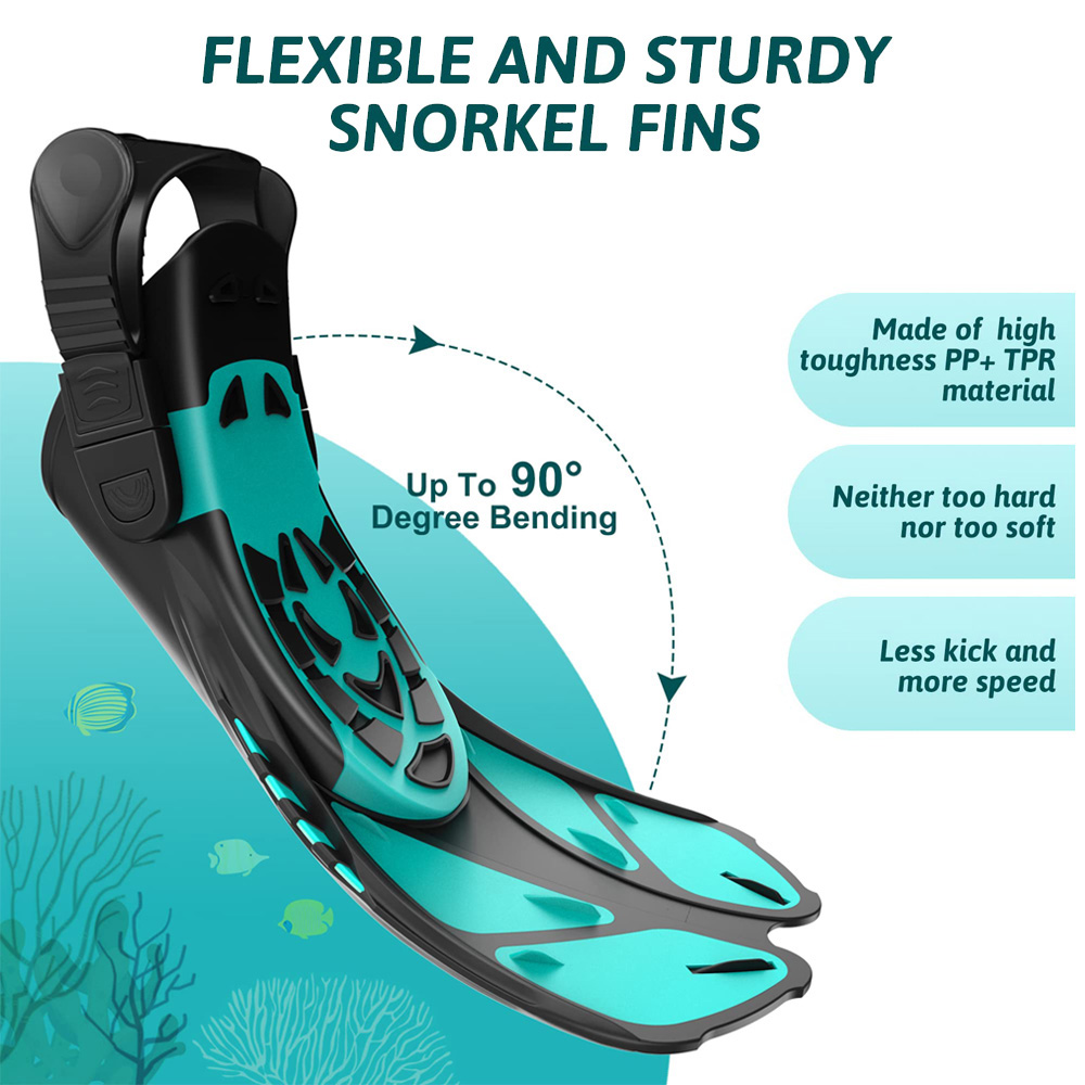 Snorkel Fins Swimming Flippers - Swim Fin Short Blade recensie en prijs