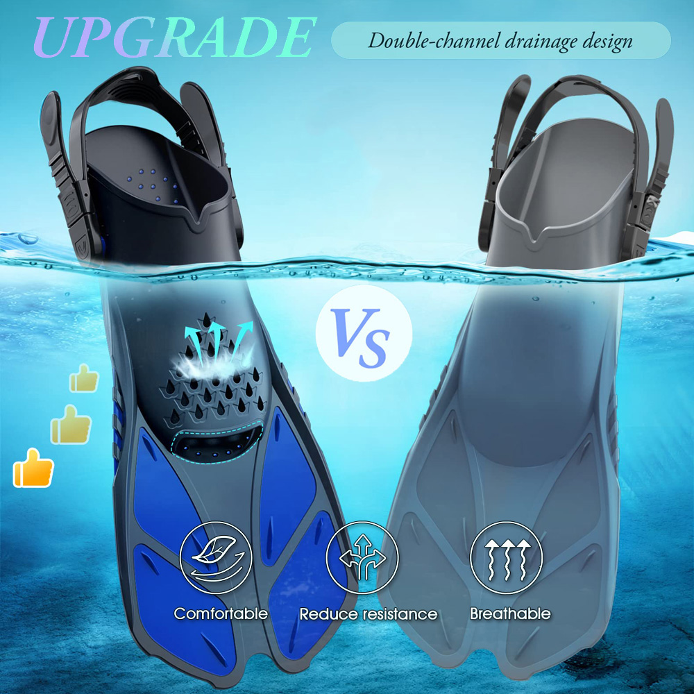 Snorkel Fins Swimming Flippers - Swim Fin Short Blade recensie en prijs