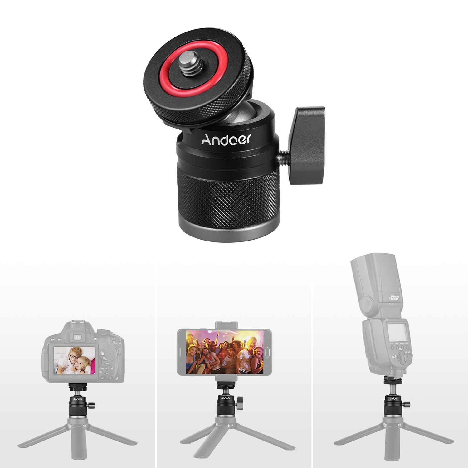 Andoer 2 in 1 Ball Head Dual U - Lacrosse Stick Head recensie en prijs