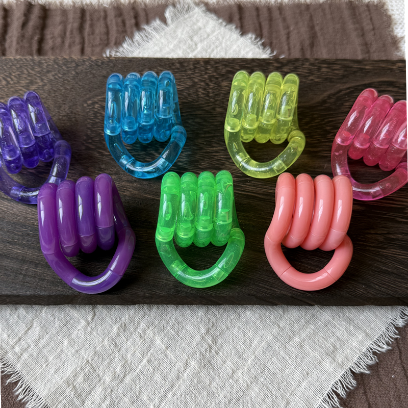 Colorful Tangle Fidget Toy Tra - Sports Equipment For Kindergarten recensie en prijs