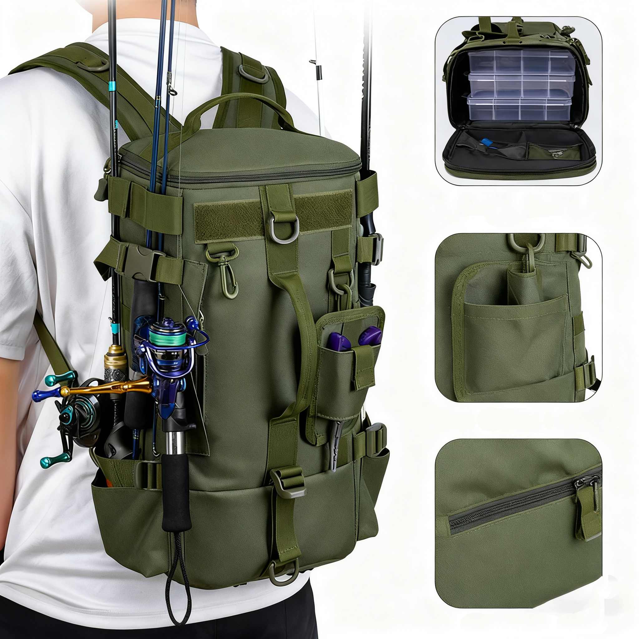 Multifunctional Fishing Backpa - Sports Equipment Outdoor Storage recensie en prijs