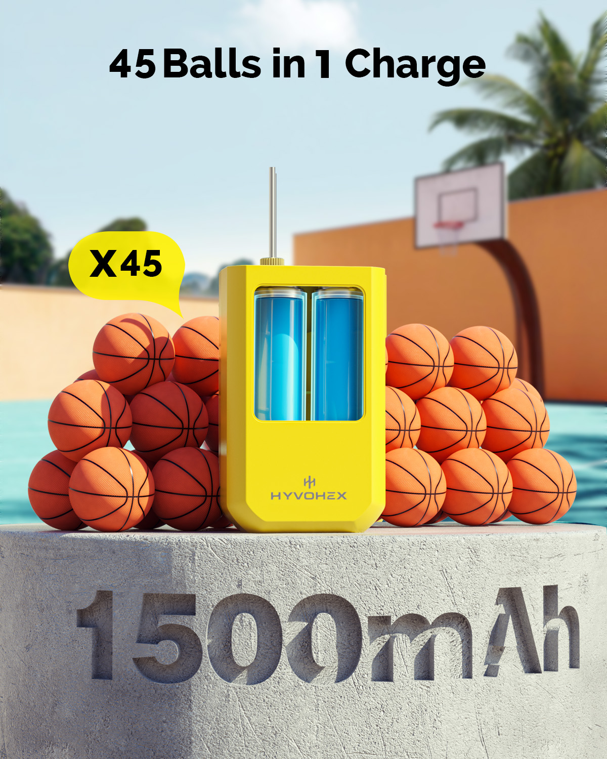 New HYVOHEX P100 Electric Ball - Basketball Pump Needle recensie en prijs