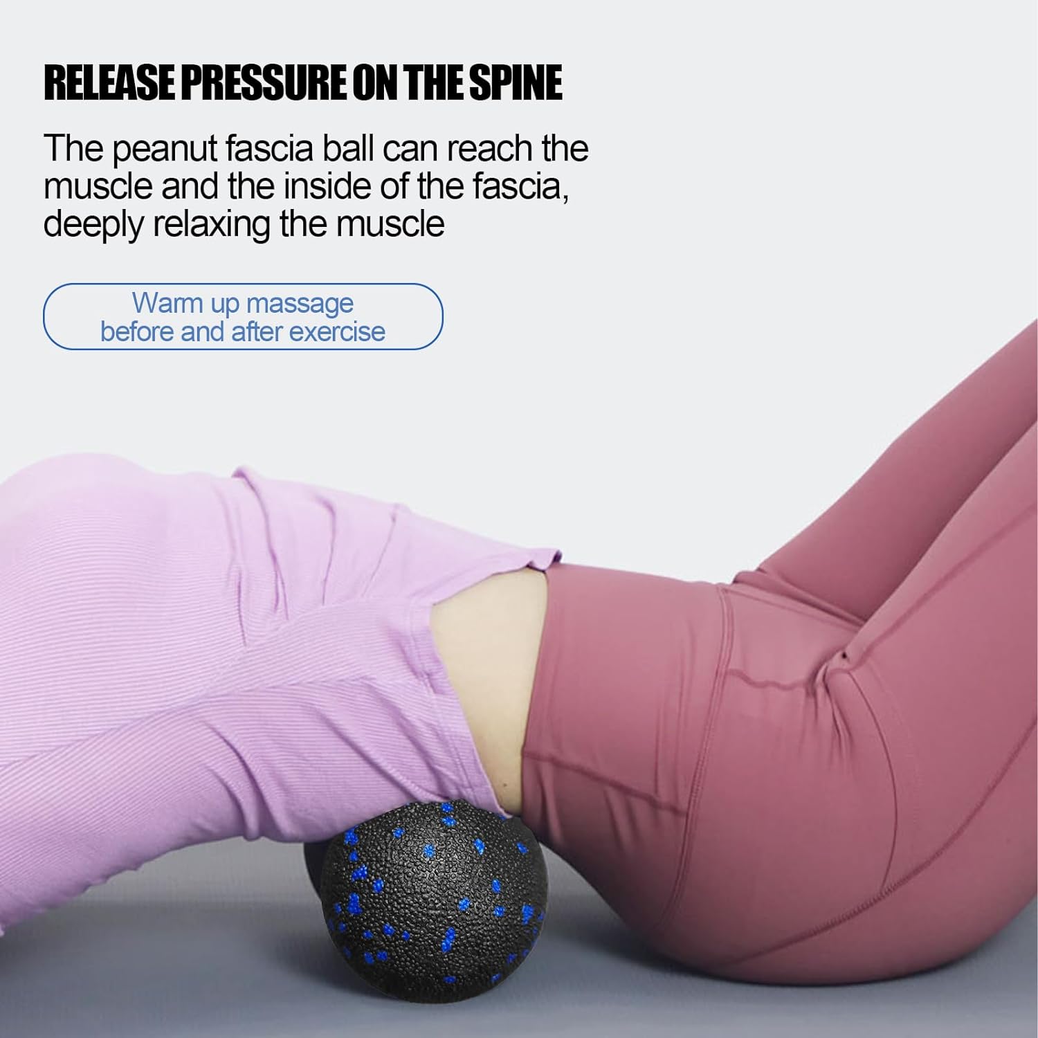 Peanut Fitness Massage Ball Se - Lacrosse Stick Head recensie en prijs