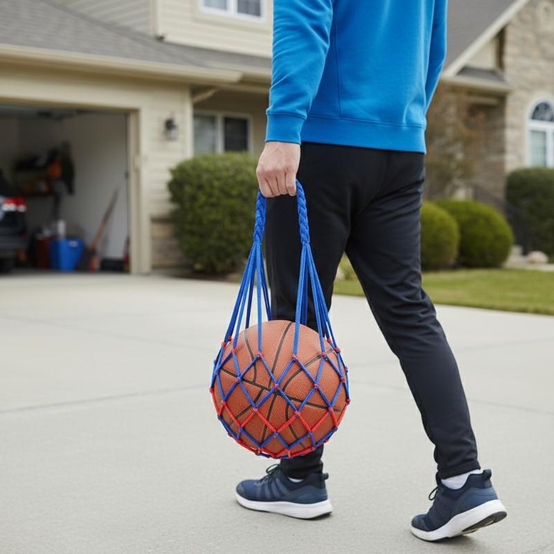Football Net Bag Nylon Bold St - Sports Equipment Outdoor Storage recensie en prijs
