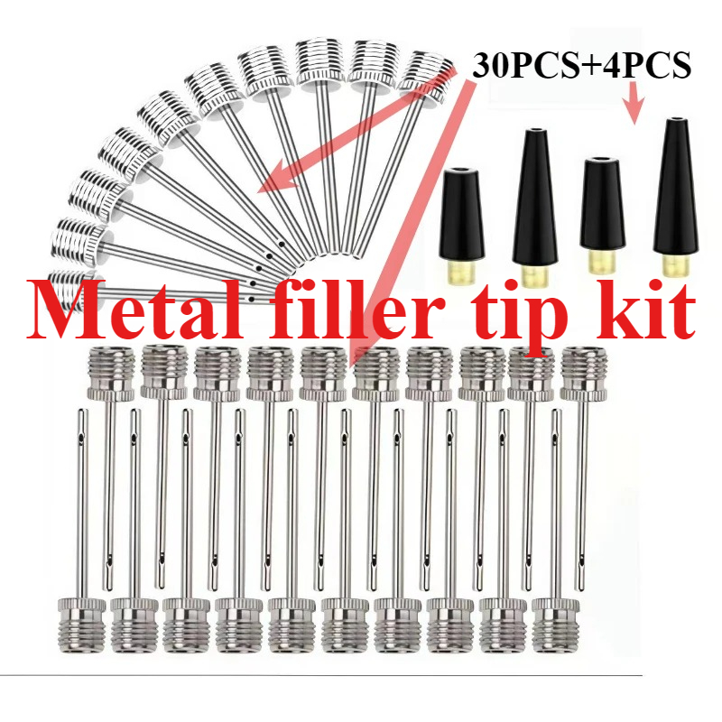 Metal Air Nozzle Set for Baske - Basketball Pump Needle recensie en prijs