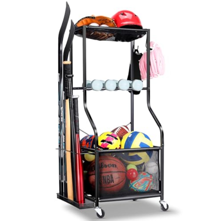 Sports Equipment Garage Organi - Sports Equipment Outdoor Storage recensie en prijs