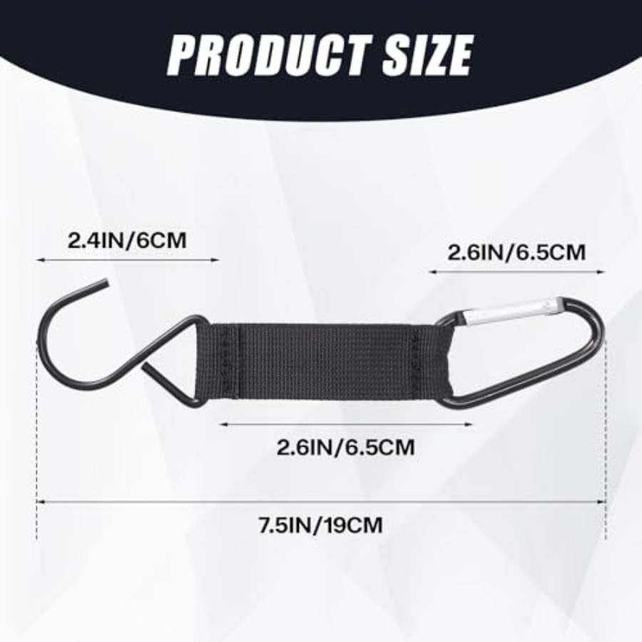 2 PCS Carabiner Fence Hooks Ny - Sports Equipment Tennis recensie en prijs