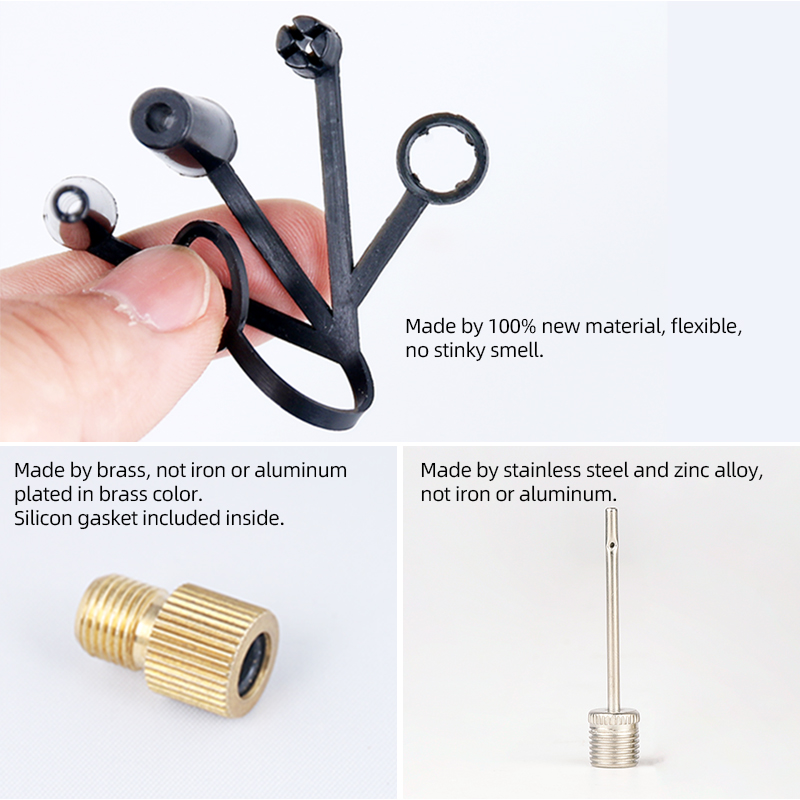 Deemount 4in1 Inflator Nozzle  - Basketball Pump Needle recensie en prijs